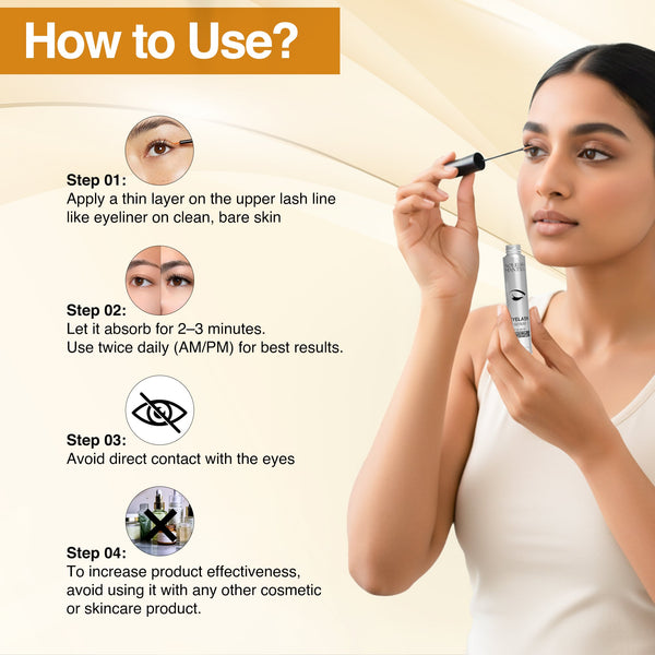Eyelash Growth Serum with Tetrapeptide + Pentapeptide